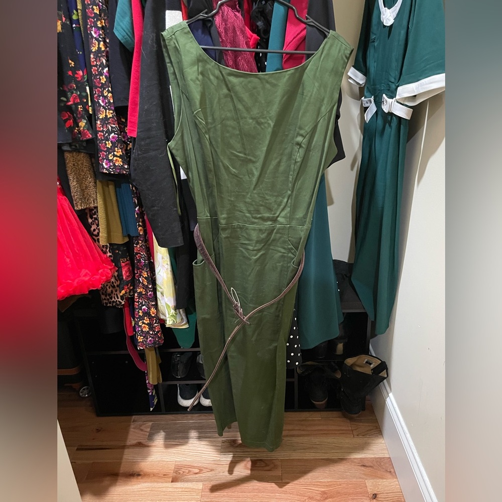 Collectif Hepburn vintage pencil dress